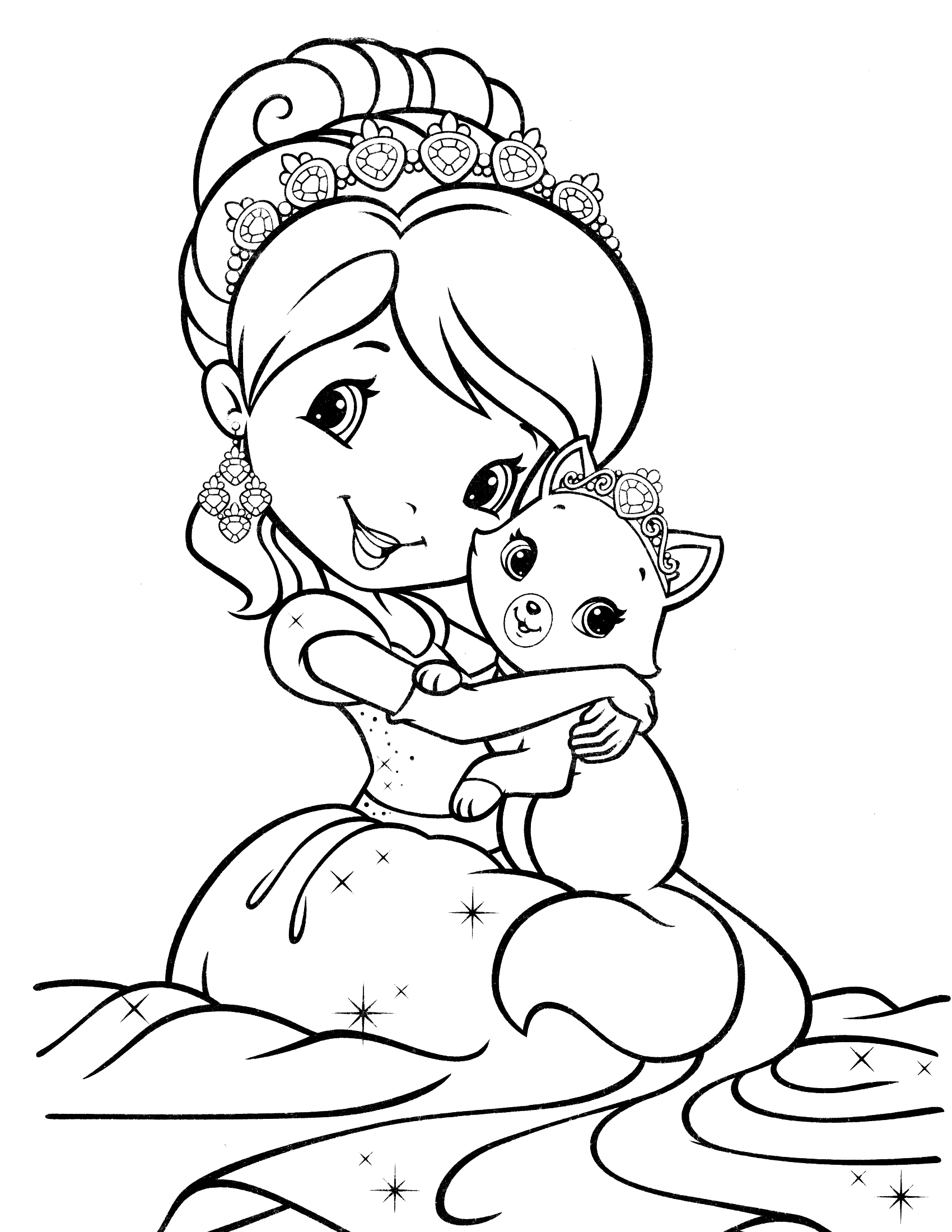 1700x2200 Strawberry Shortcake Halloween Coloring Pages Inspirational