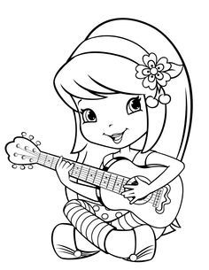 Strawberry Shortcake Coloring Page A Free 236x305 Strawberry Shortcake Coloring Page A Free