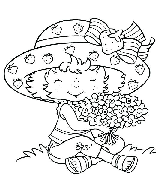 Strawberry Shortcake Princess Coloring Pages at GetColorings.com | Free ...