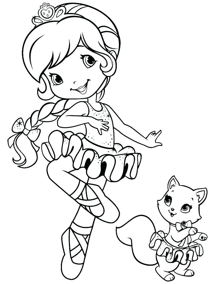 Strawberry Shortcake Princess Coloring Pages at GetColorings.com | Free ...