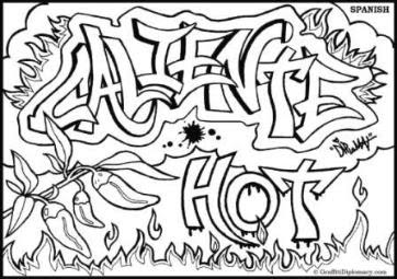 362x255 Graffiti Sketches Graffiti Coloring Pages Design By. Graffiti