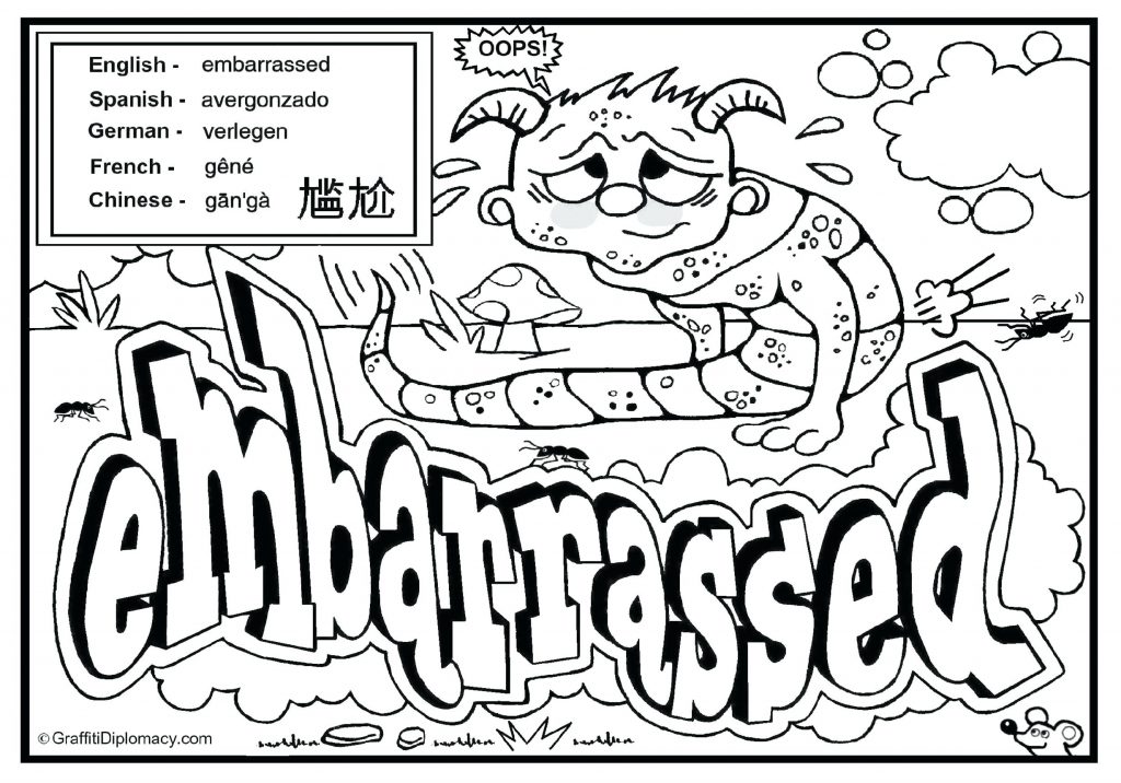 1024x716 Images Of Printable Graffiti Coloring Pages Adults Free For Adult