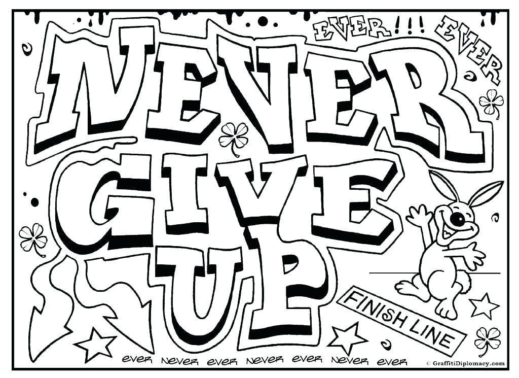 1024x745 Printable Graffiti Coloring Pages Surprising Crazy Graffiti Names