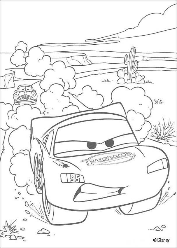 607x850 Mater In The Street Coloring Pages