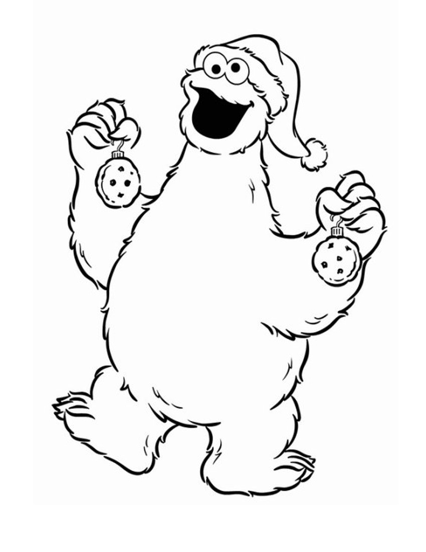 850x1100 Simple Free Sesame Street Coloring Pages About Sesame Street