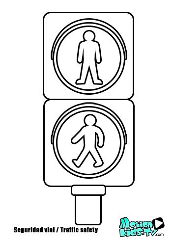 Street Signs Coloring Pages