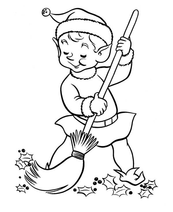 Sweeping Coloring Pages 600x734 Sweeping Coloring Pages