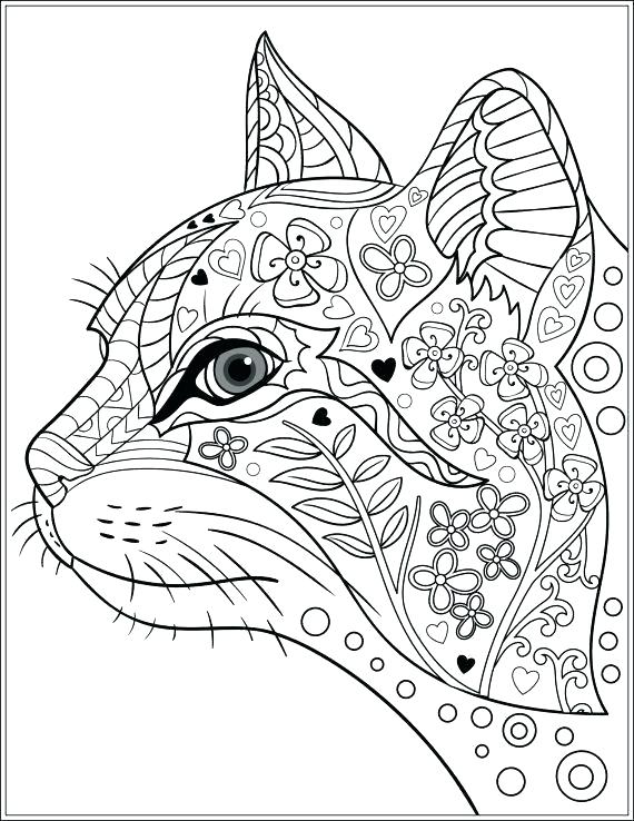 Coloring Pattern Pages Coloring Pattern Pages Cat Stress Relieving 570x738 Coloring Pattern Pages Coloring Pattern Pages Cat Stress Relieving