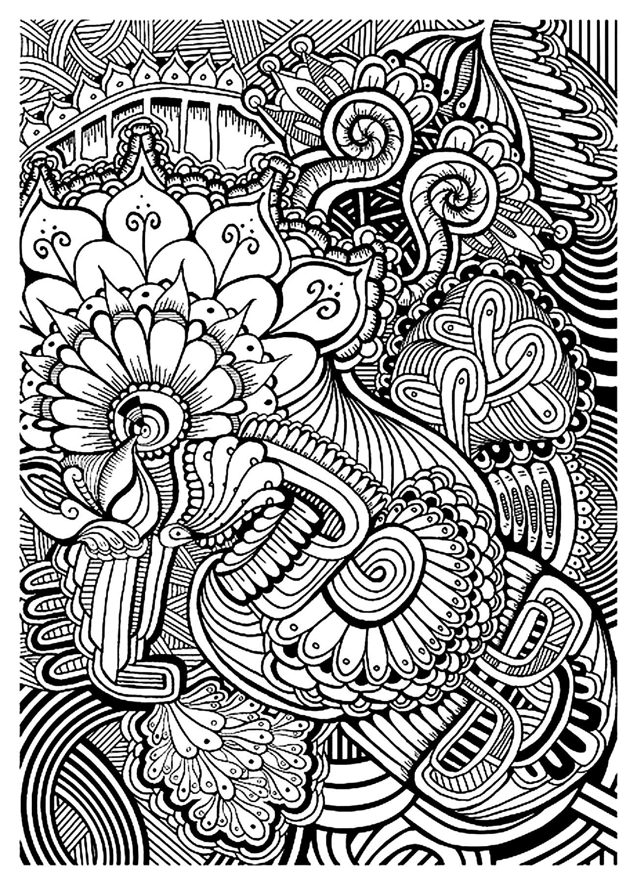 Free Coloring Page Coloring Adult Zen Anti Stress Relax To Print 1300x1805 Free Coloring Page Coloring Adult Zen Anti Stress Relax To Print