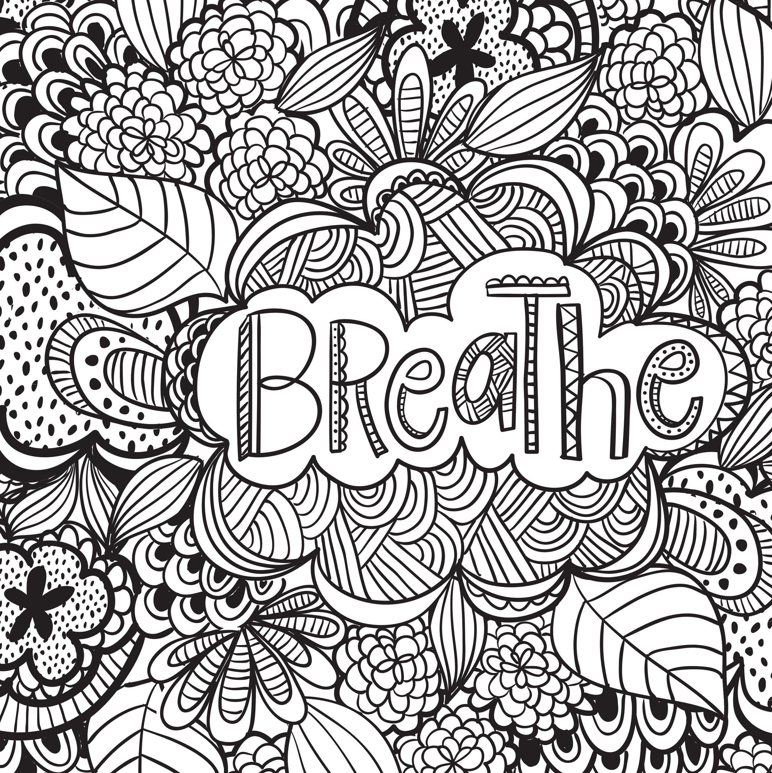 2554x2560 Joyful Inspiration Adult Coloring Book (31 Stress Relieving