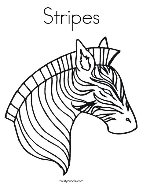 Stripes Coloring Page 468x605 Stripes Coloring Page