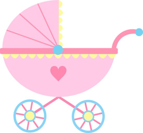 550x510 Image Of Baby Stroller Clipart