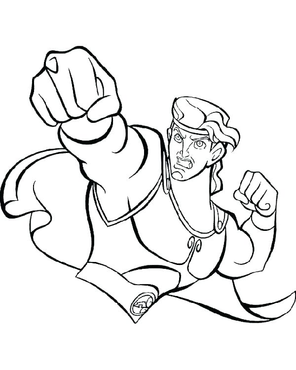 Strong Coloring Sheet Coloring Pages