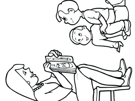 440x330 Teacher And Student Coloring Pages Adult School Coloring Pages