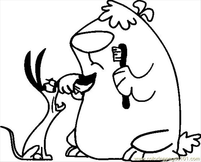 650x524 Stupid Coloring Page