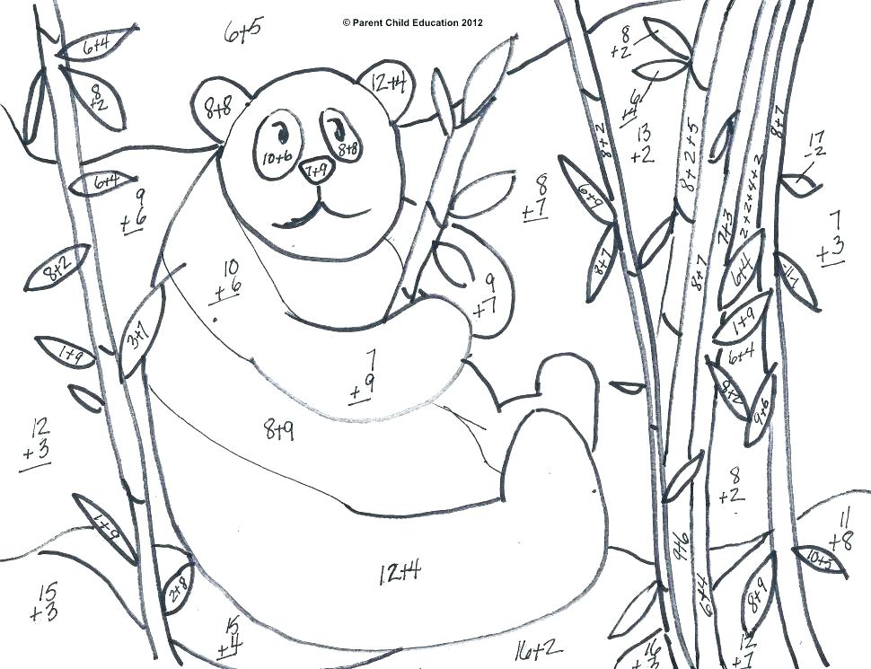 Subtraction coloring pages at getcolorings free printable