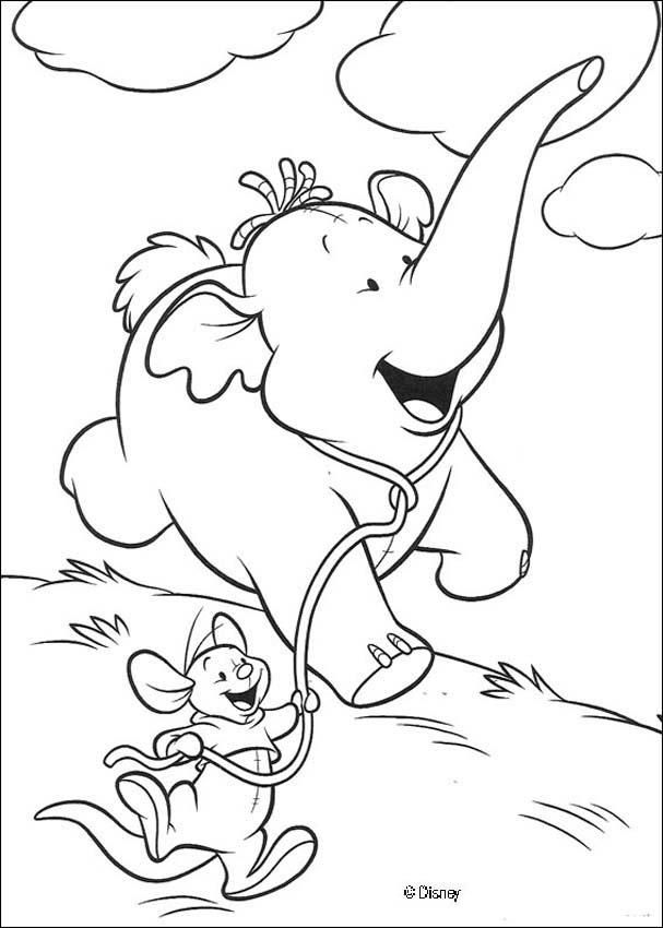 Lumpy Playing With Roo Coloring Pages 607x850 Lumpy Playing With Roo Coloring Pages