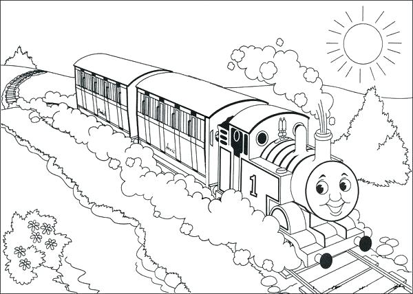 600x428 The Train Coloring Pages Free Coloring Pages Train Thomas Edison