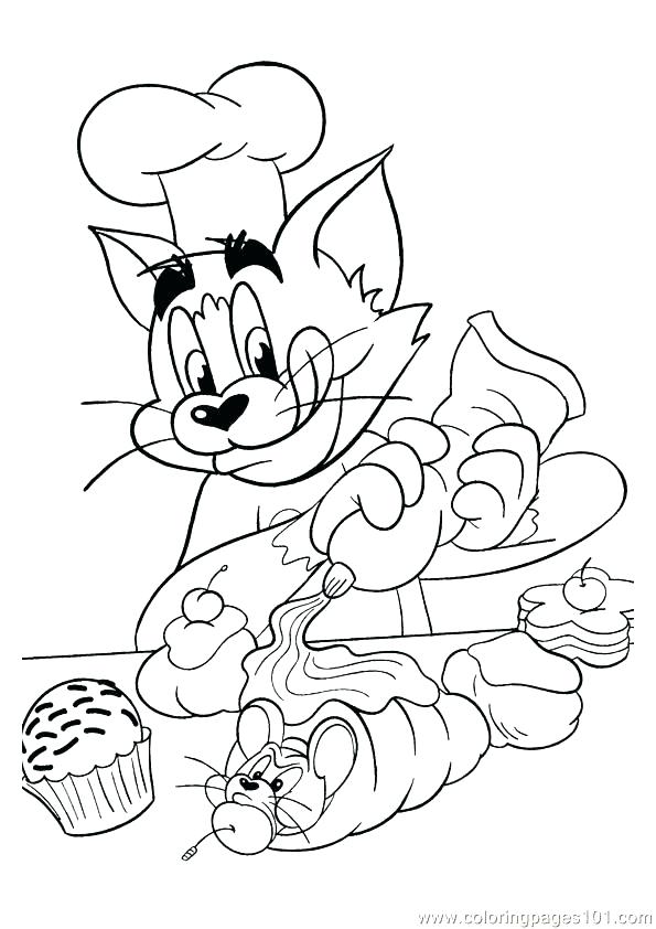 Tom And Jerry Print 595x842 Tom And Jerry Print