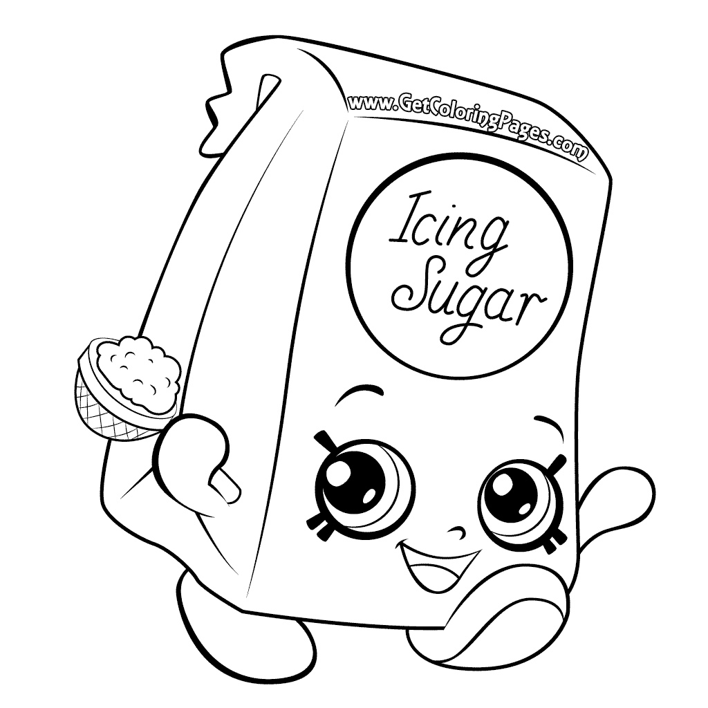 Icing Sugar Coloring Page Chef Club Shopkins 1024x1024 Icing Sugar Coloring Page Chef Club Shopkins