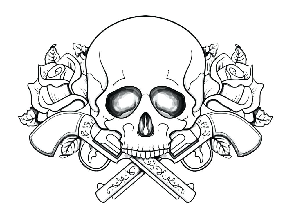 Skulls Coloring Pages 1013x768 Skulls Coloring Pages