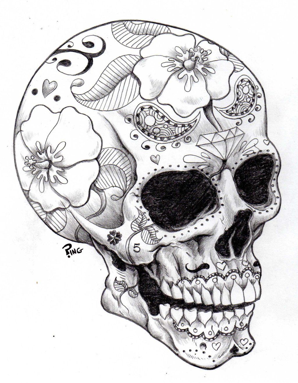 Sugar Skulls Coloring Pages Printable Coloring Pages Coloring 1024x1314 Sugar Skulls Coloring Pages Printable Coloring Pages Coloring