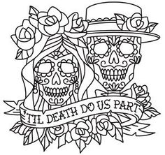 Day Of The Dead Dia De Los Muertos Sugar Skull Coloring Page 236x222 Day Of The Dead Dia De Los Muertos Sugar Skull Coloring Page