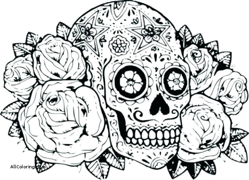 Free Sugar Skull Coloring Pages For Adults Sugar Skull Coloring 960x694 Free Sugar Skull Coloring Pages For Adults Sugar Skull Coloring