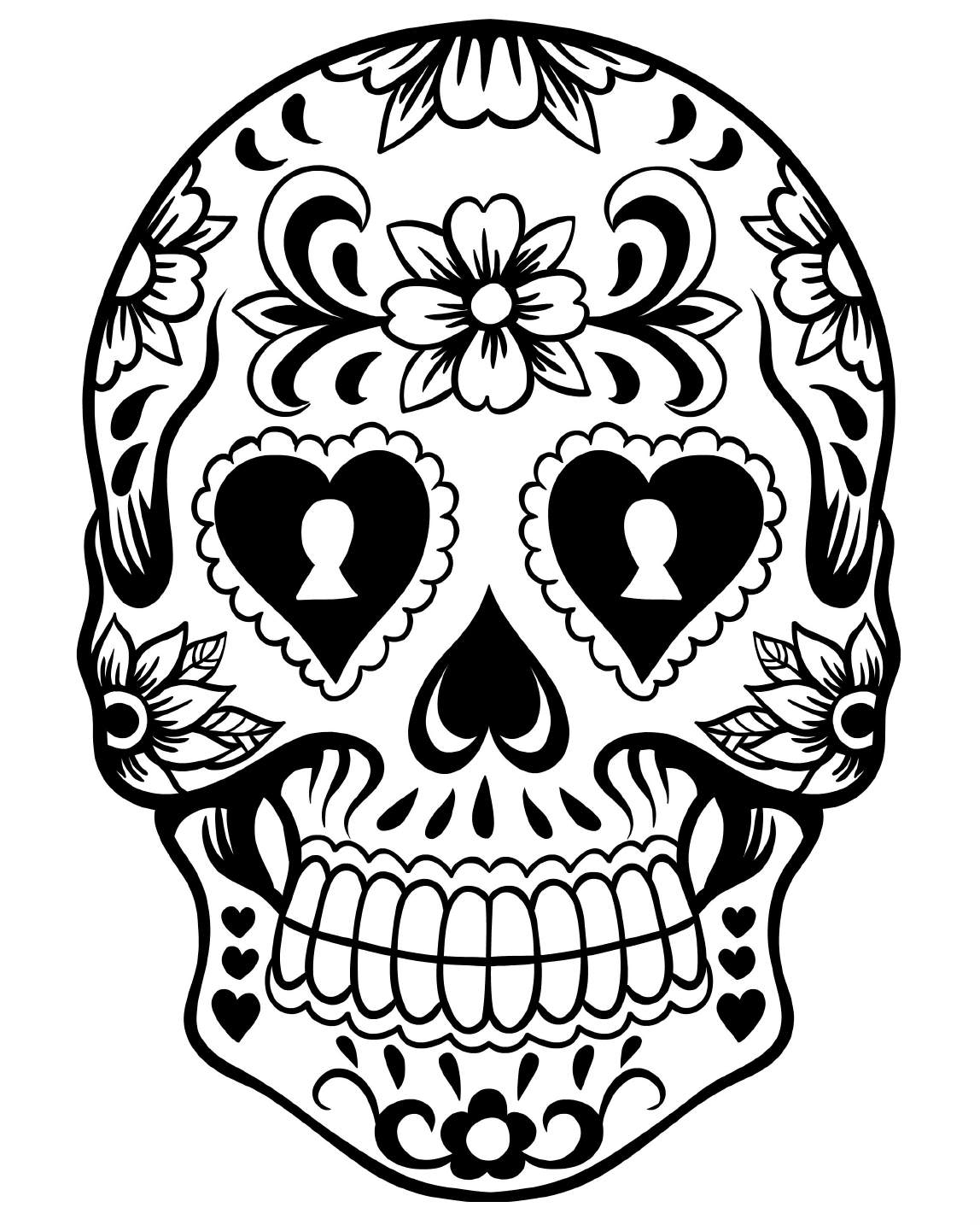 1148x1434 Content 2013 10 Sugar Skull New Coloring Sheets