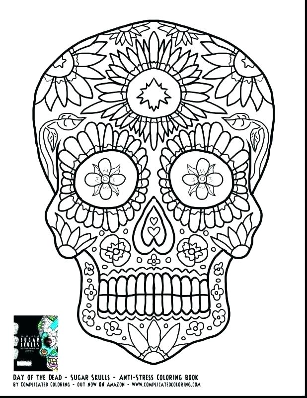 Sugar Skull Color Pages Sugar Skull Roses W Cross Coloring Pages 618x800 Sugar Skull Color Pages Sugar Skull Roses W Cross Coloring Pages