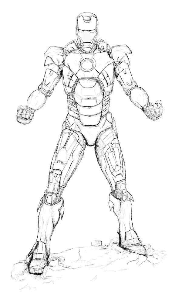 Iron Man Suit Coloring Page 600x1000 Iron Man Suit Coloring Page