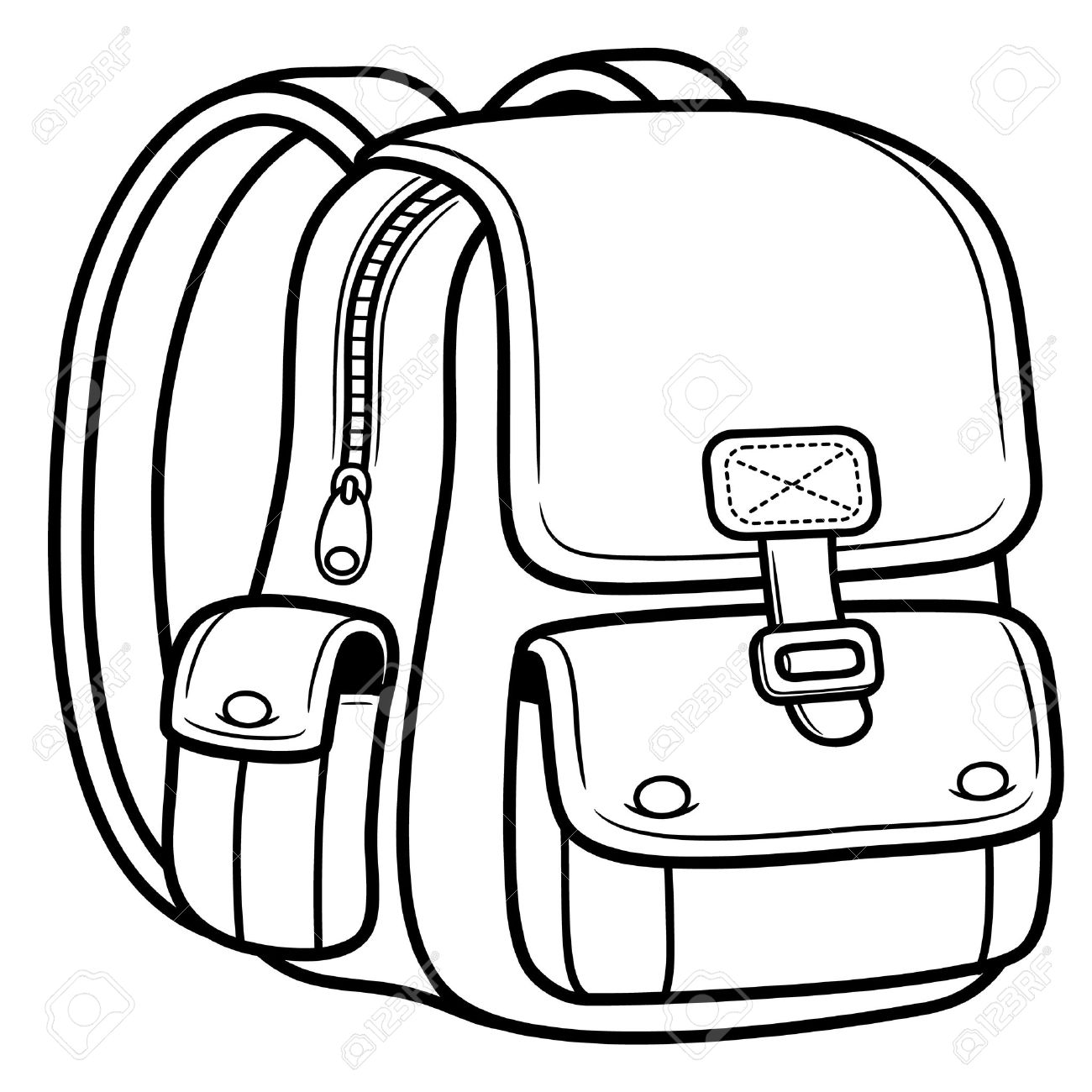 1300x1300 Powerful Briefcase Coloring Page Comfortable Open Suitcase Gallery