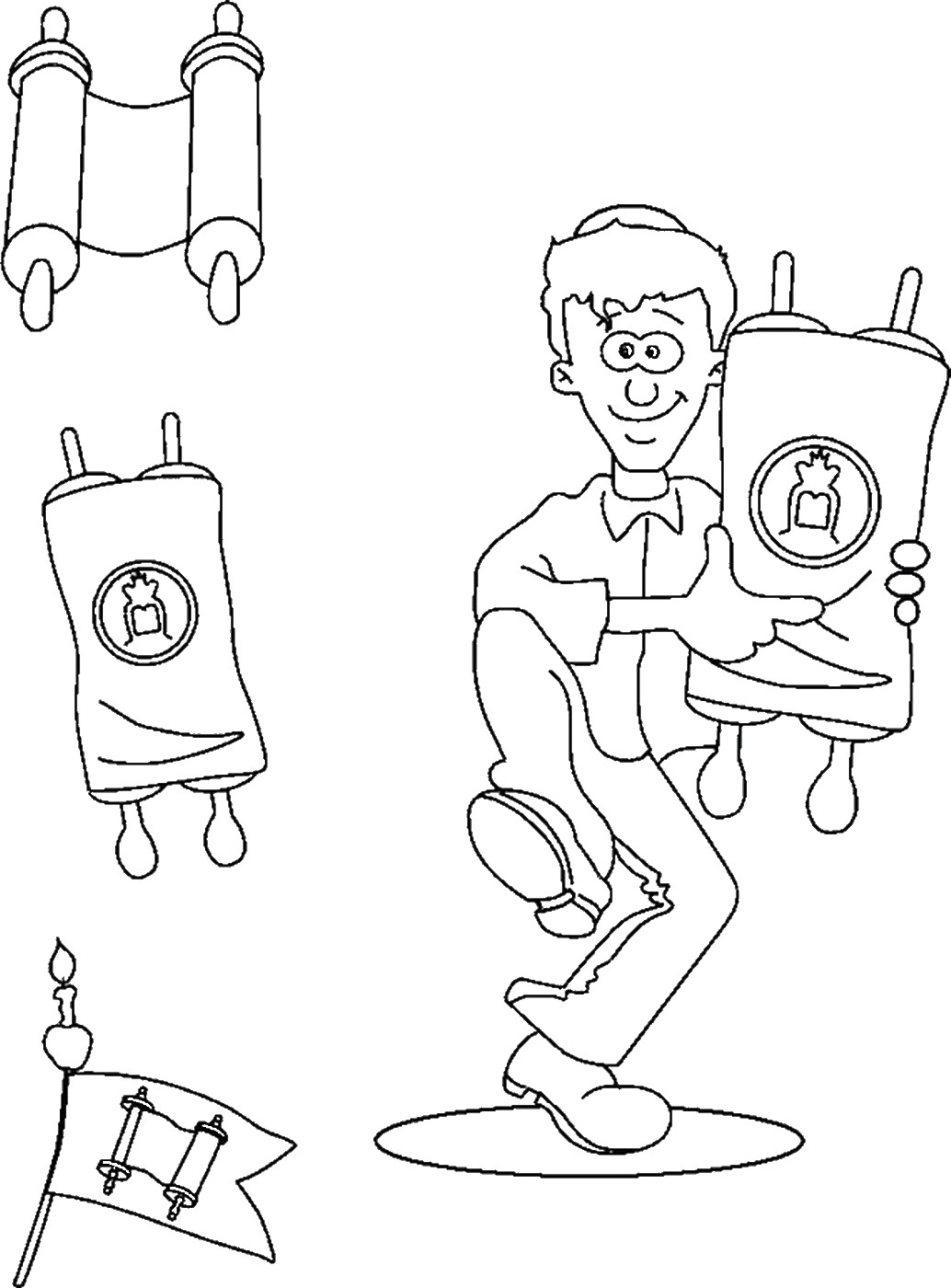 Sukkot Coloring Pages 1034x1400 Sukkot Coloring Pages