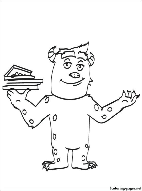 Sulley Coloring Pages P Coloring Page Boo And Sulley Coloring 560x750 Sulley Coloring Pages P Coloring Page Boo And Sulley Coloring
