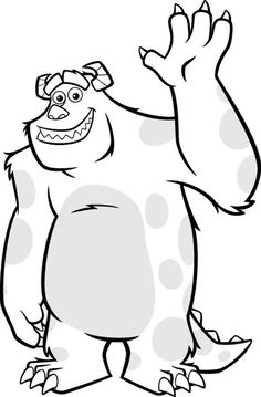 Sully Monsters Inc Coloring Page Best Of Monsters University 236x359 Sully Monsters Inc Coloring Page Best Of Monsters University