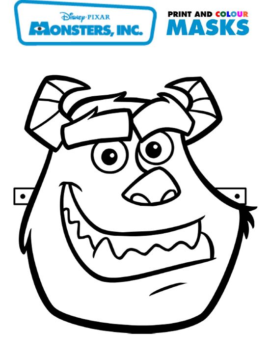 Sully monsters inc coloring pages To 550x729 Sully monsters inc coloring pages To