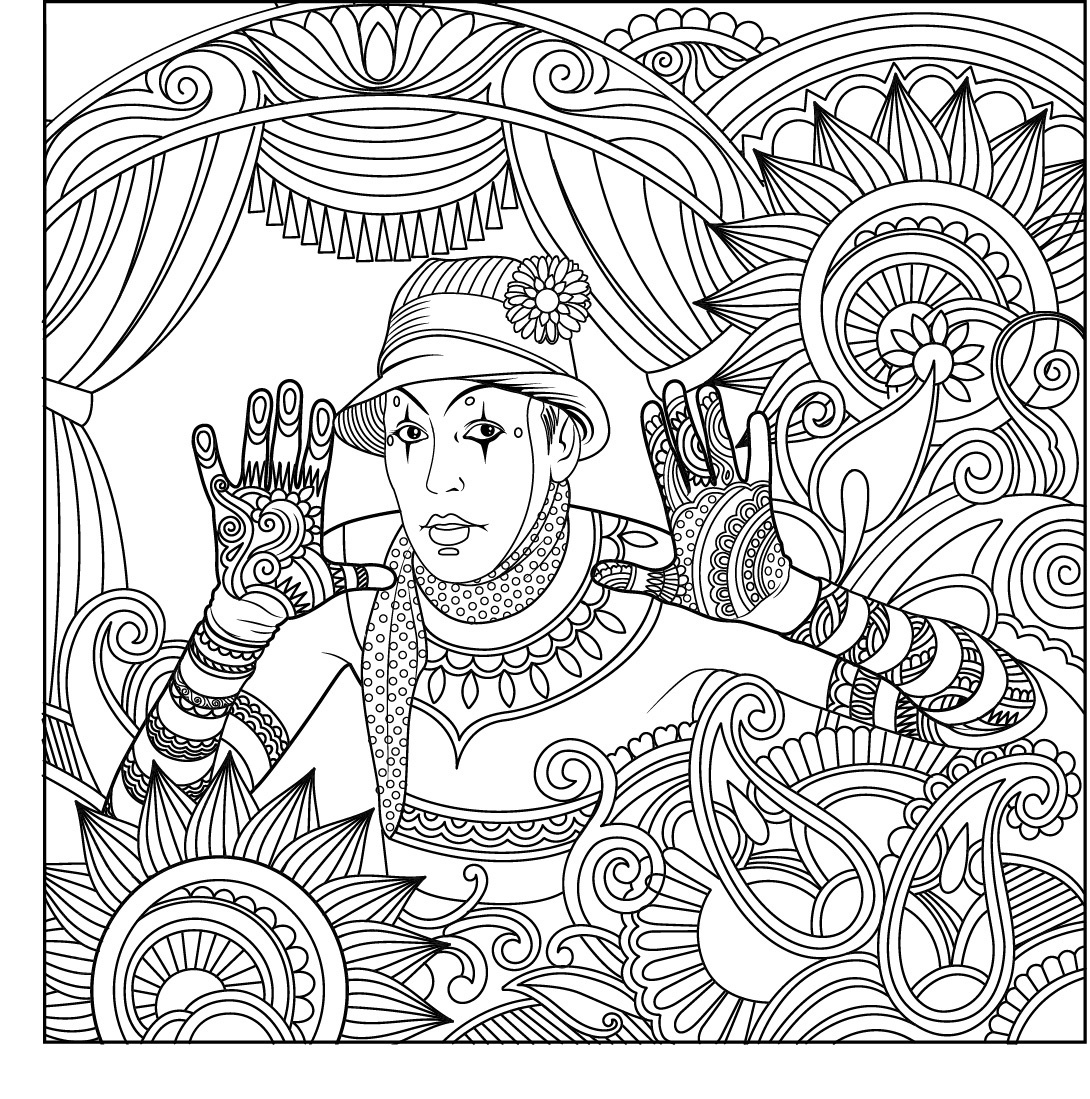 Summer Adult Coloring Pages at GetColorings.com | Free printable ...