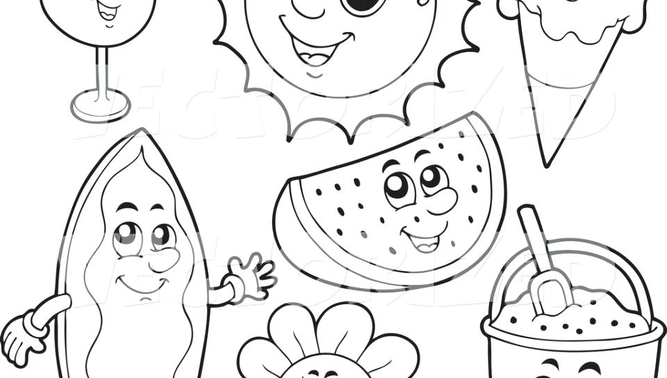 960x544 Summer Coloring Pages Printable Adult For Grade Free Adults Best