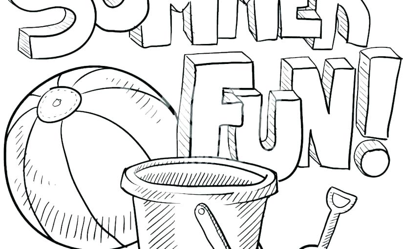 Beach Coloring Pages Image Gallery Of Beach Coloring Pages Summer 825x510 Beach Coloring Pages Image Gallery Of Beach Coloring Pages Summer