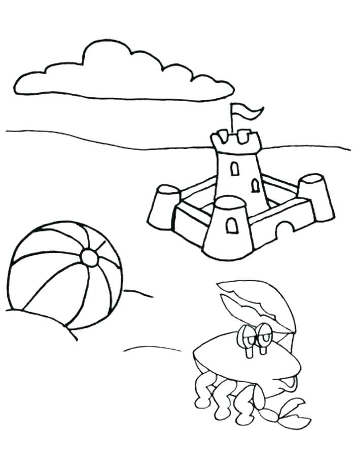 Summer Beach Coloring Pages Free Printable Worksheet Summer Beach 700x932 Summer Beach Coloring Pages Free Printable Worksheet Summer Beach