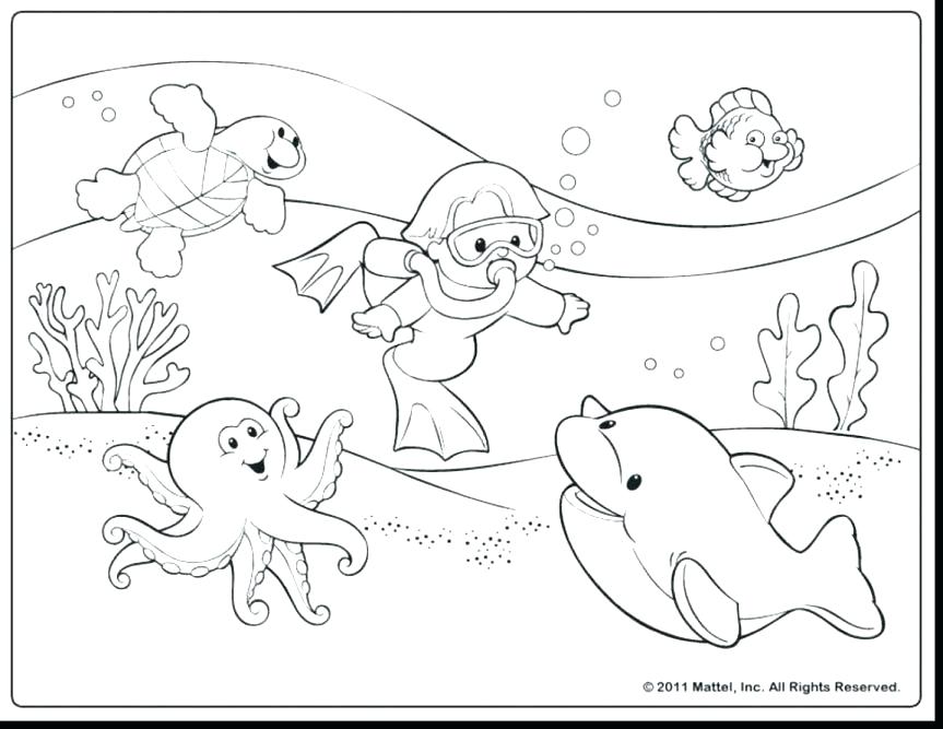 863x667 Printable Beach Coloring Pages Summer Coloring Pages For Kids