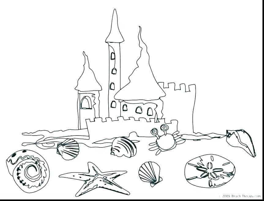 863x657 Printable Beach Coloring Pages Shippa.co