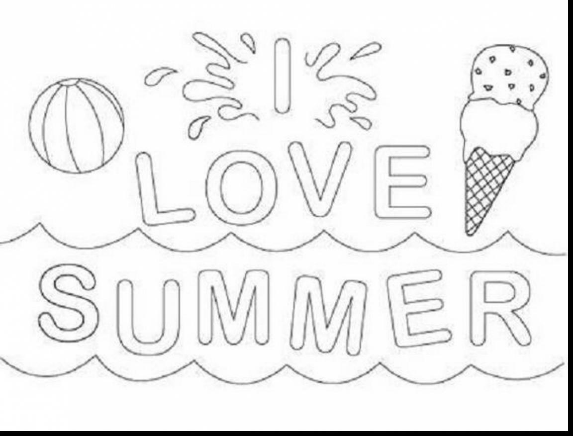1152x877 Adorable Summer Vacation Coloring Pages 24