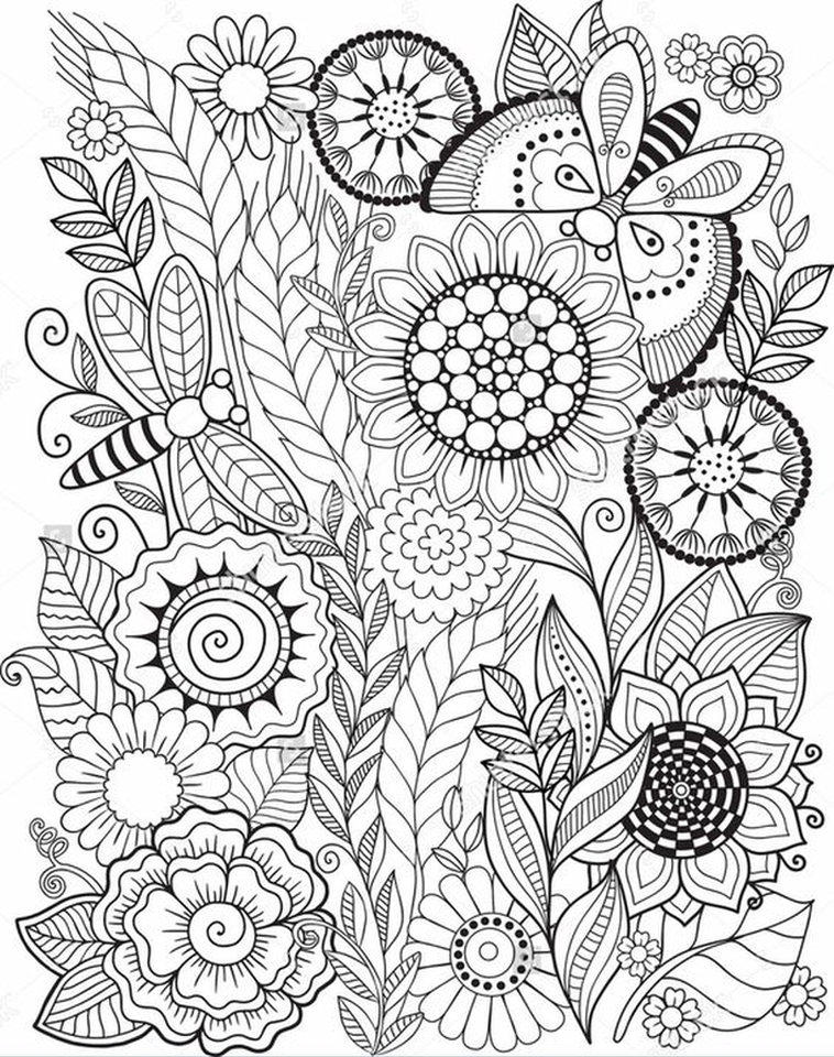 Get This Summer Coloring Pages To Print Out For Adults 758x960 Get This Summer Coloring Pages To Print Out For Adults