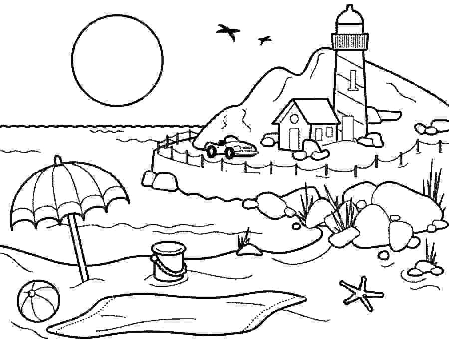 900x688 Summer Coloring Pages For Older Kids Free Coloring Pages Printable