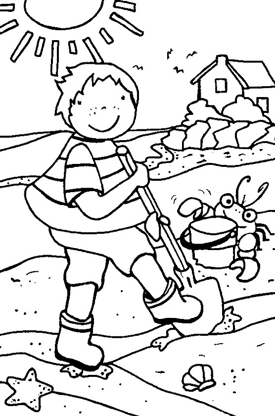 Toddler Summer Coloring Pages Print Out 556x840 Toddler Summer Coloring Pages Print Out