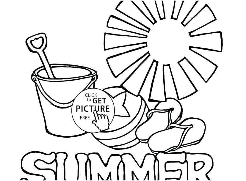 Free Printable Summer Coloring Sheets Summer Colouring Pages Free 827x609 Free Printable Summer Coloring Sheets Summer Colouring Pages Free