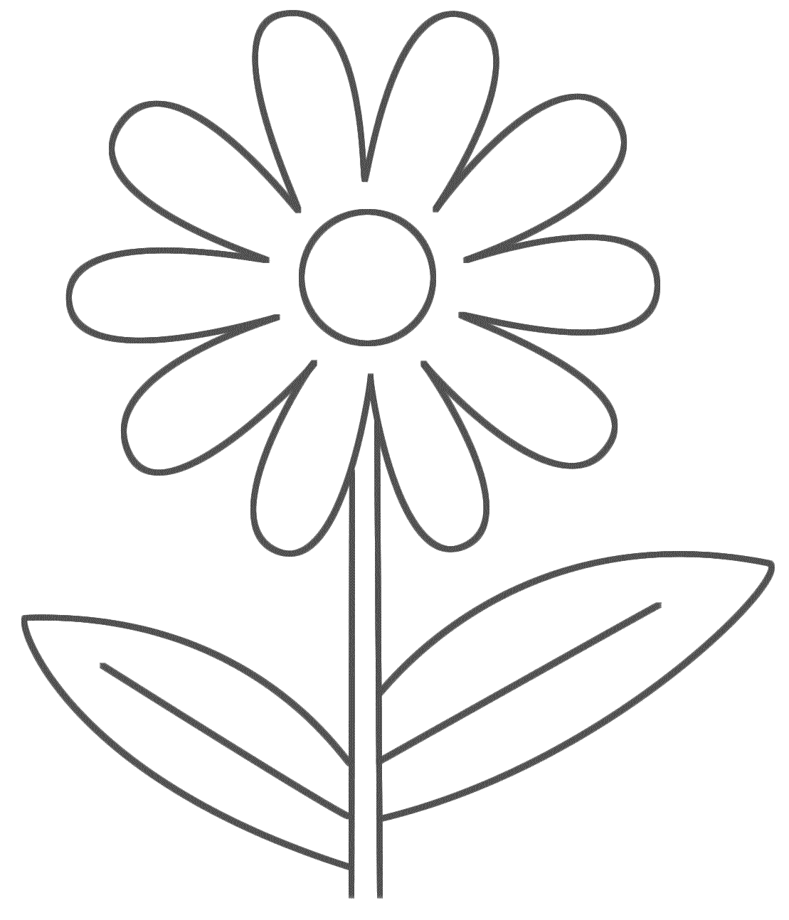 1109x1294 Monumental Summer Flower Coloring Pages Dr Odd