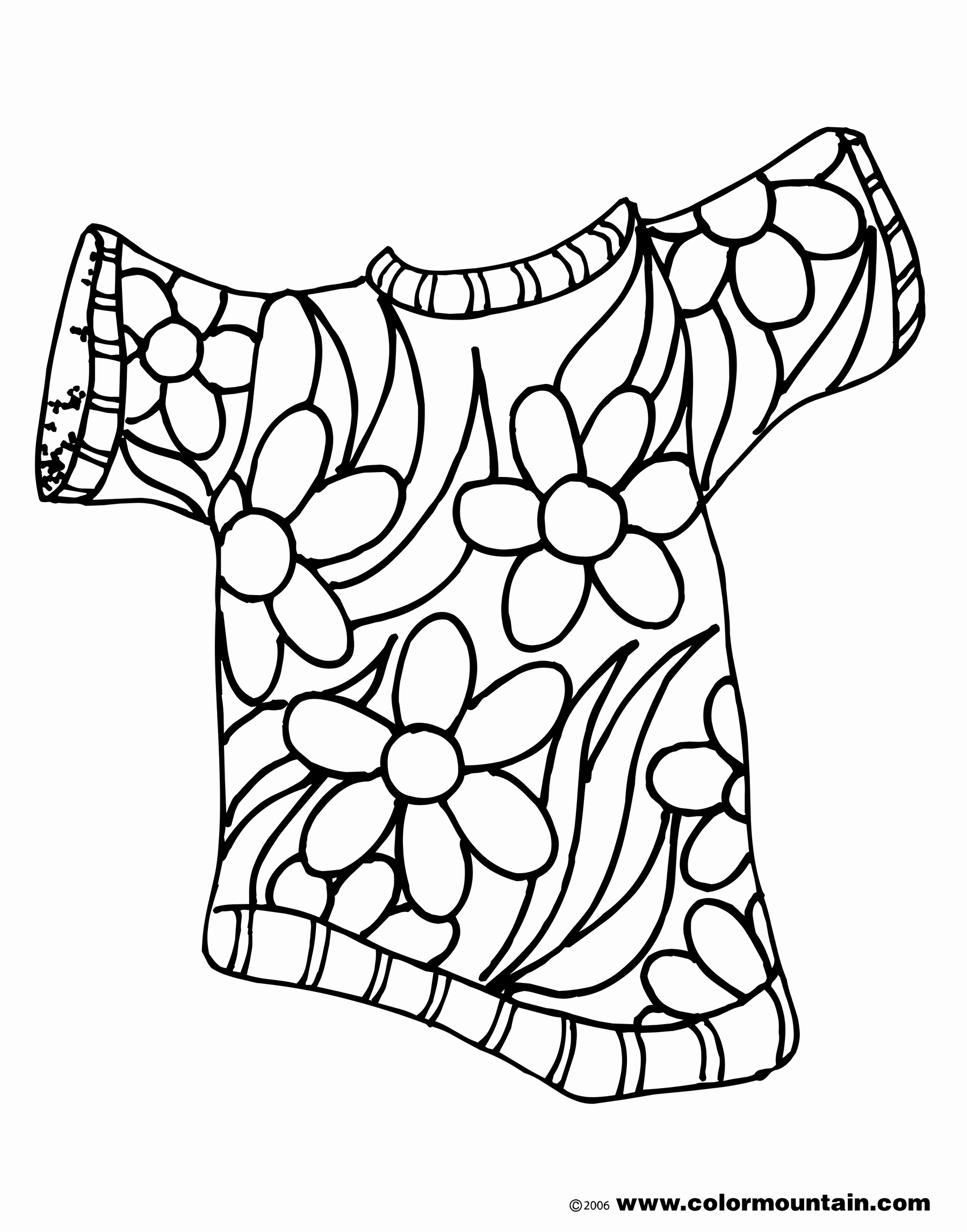 Summer Flowers Coloring Pages at GetColorings.com | Free printable ...