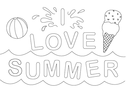 420x320 Summer Coloring Pages Printable Epic Summer Coloring Pages